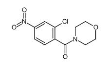 (2-chloro-4-nitrophenyl)-morpholin-4-ylmethanone Structure