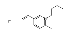 1-butyl-5-ethenyl-2-methylpyridin-1-ium,iodide结构式