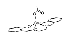 [(N,N’-bis(salicylidene)ethylenediamine)Co3+(acetate)] Structure