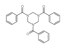 1,3,5-Tribenzoyl-1,3,5-triazinane结构式