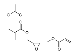Vinylidene chloride, methyl acrylate, glycidyl methacrylate polymer picture