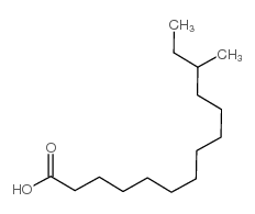 12-Methyltetradecanoic acid structure