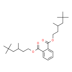 bis(3,5,5-trimethylhexyl) benzene-1,2-dicarboxylate Structure
