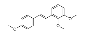 trans-2,3,4'-trimethoxystilbene Structure