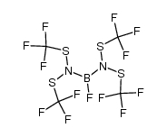 bis(bis(trifluoromethylthio)amino)BF结构式