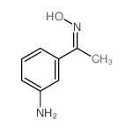3'-氨基苯乙酮肟结构式