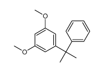 1,3-dimethoxy-5-(2-phenylpropan-2-yl)benzene结构式