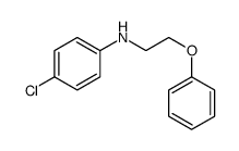 4-chloro-N-(2-phenoxyethyl)aniline Structure