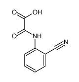2-(2-cyanoanilino)-2-oxoacetic acid Structure