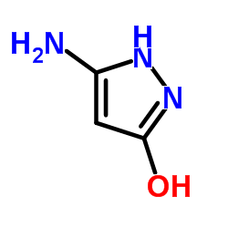 3-氨基-5-羟基吡唑结构式