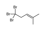 5,5,5-tribromo-2-methylpent-2-ene Structure