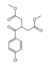 dimethyl 3-(4-chlorobenzoyl)pentanedioate结构式