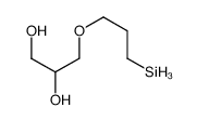 3-(3-silylpropoxy)propane-1,2-diol Structure