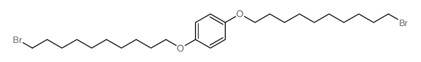 Benzene,1,4-bis[(10-bromodecyl)oxy]-结构式