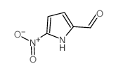 5-nitro-1H-pyrrole-2-carbaldehyde结构式