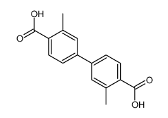 3,3'-Dimethyl-[1,1'-biphenyl]-4,4'-dicarboxylic acid Structure