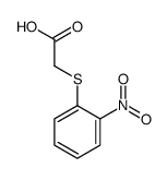 2-(2-nitrophenyl)sulfanylacetic acid Structure