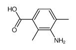3-氨基-2,4-二甲基苯甲酸结构式