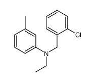 2-chloro-N-ethyl-N-(m-tolyl)benzylamine结构式