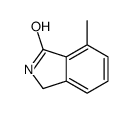 7-甲基-2,3-二氢异吲哚-1-酮结构式