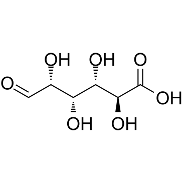 α-D-Glucopyranuronic acid structure