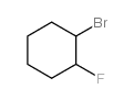 1-bromo-2-fluorocyclohexane Structure