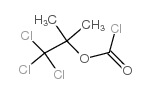 2,2,2-三氯-1,1-二甲基乙基氯甲酸酯结构式