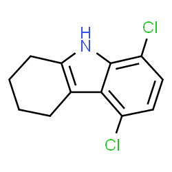 CARBAZOLE, 5,8-DICHLORO-1,2,3,4-TETRAHYDRO- Structure