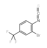 2-溴-4-三氟甲基苯异硫氰酸酯结构式