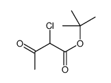 tert-butyl 2-chloro-3-oxobutanoate Structure