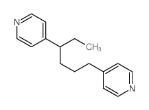 Pyridine,4,4'-(1-ethyl-1,4-butanediyl)bis- (9CI) Structure