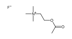 2-acetyloxyethyl(trimethyl)azanium,fluoride Structure