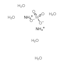 五水合钨酸铵结构式