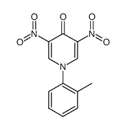 3,5-dinitro-1-(o-tolyl)pyridin-4(1H)-one结构式