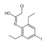 2-chloro-N-(2,6-diethyl-4-iodophenyl)acetamide Structure