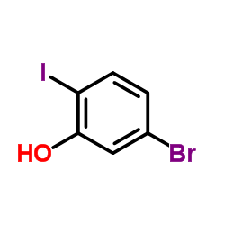 5-Bromo-2-iodophenol Structure