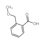 2-(甲氧基甲基)苯甲酸结构式