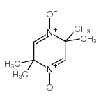 2,2,5,5-四甲基-2,5-二氢吡嗪-1,4-二氧化碳结构式