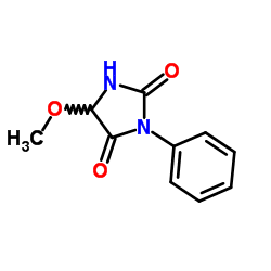 5-Methoxy-3-phenyl-2,4-imidazolidinedione structure