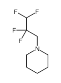 1-(2,2,3,3-tetrafluoropropyl)piperidine Structure