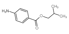 4-氨基苯甲酸异丁酯结构式