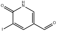 5-碘-6-氧代-1,6-二氢吡啶-3-甲醛结构式