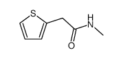 [2]thienyl-acetic acid methylamide Structure