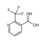 2-(三氟甲基)烟酰胺结构式