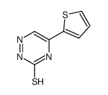 5-噻吩-2-基-1,2,4-三嗪-3(2H)-硫酮结构式