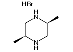 (2S,5S)-2,5-二甲基哌嗪二氢溴酸盐结构式