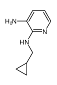 N2-(cyclopropylmethyl)pyridine-2,3-diamine Structure