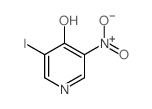 3-Iodo-5-nitropyridin-4-ol Structure