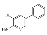 2-氨基-3-溴-5-苯基吡啶结构式