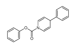 phenyl 4-phenyl-4H-pyridine-1-carboxylate结构式